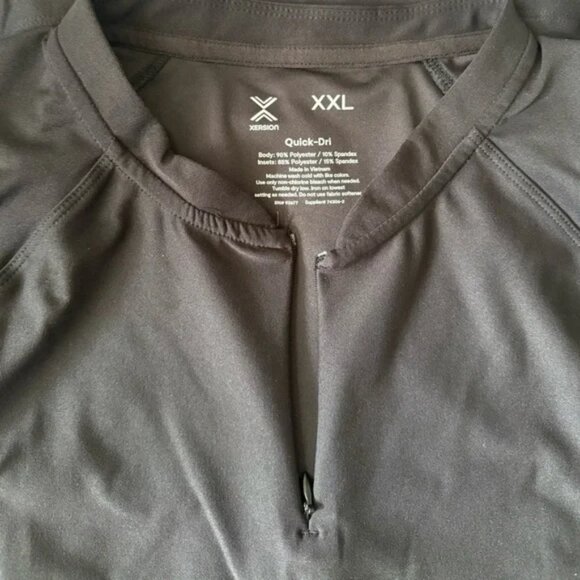 Xersion Women’s Cycling Jersey Black and White Size XXL - Picture 6 of 7